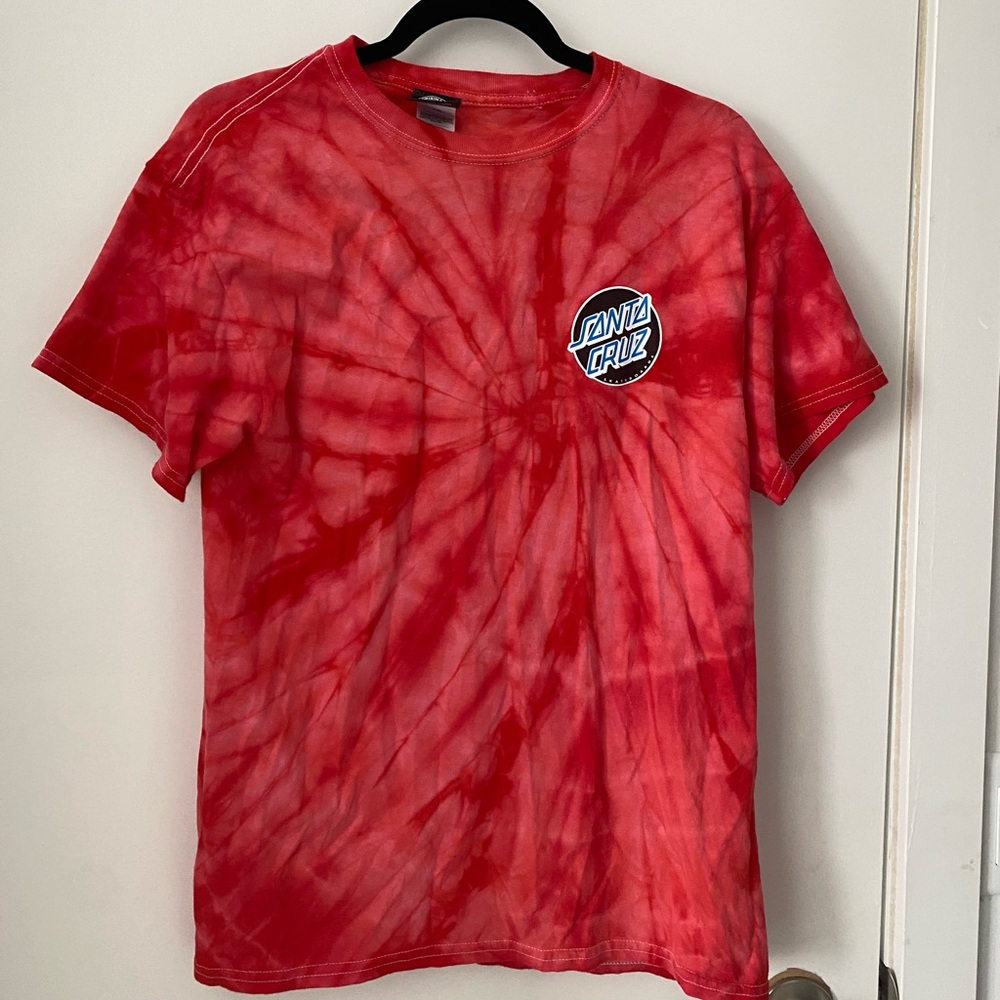Santa Cruz tie dye shirt